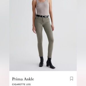 AG Jeans. “The Prima” cigarette leg. Size 27r